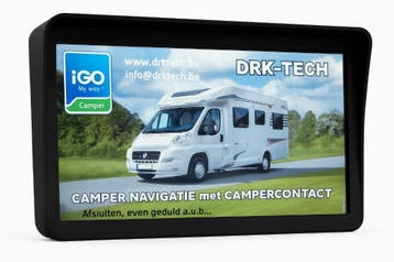 9” Camper / Caravan / Mobilhome GPS Navigatiesysteem.BT,AVIN