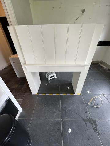 MDF omkasting dampkap - keuken