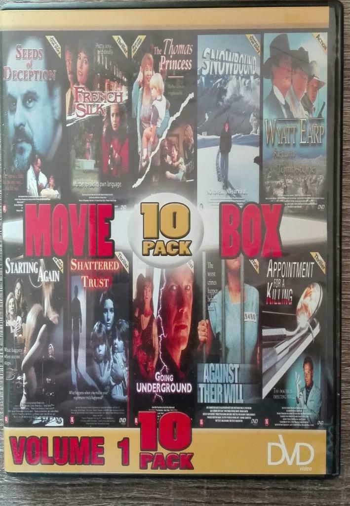 dvd - 10 pack box, Vanaf 16 jaar, Ophalen of Verzenden