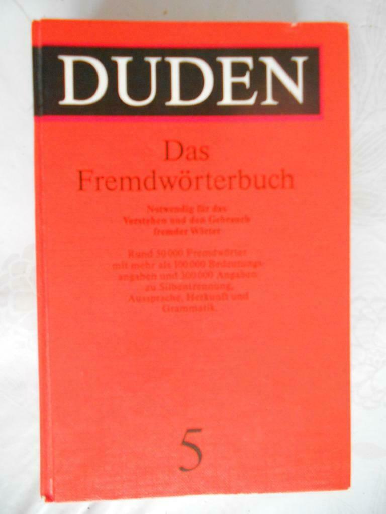 Duden / Das Fremdwörterbuch, Ophalen of Verzenden, Zo goed als nieuw