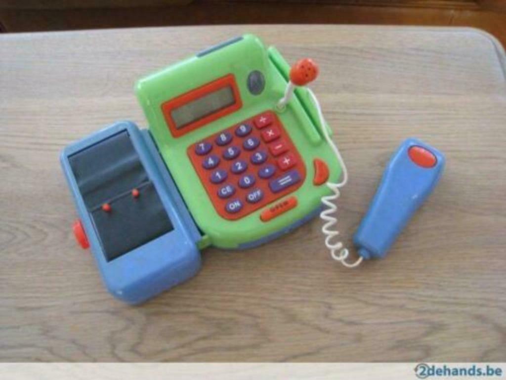 Caisse enregistreuse jouet avec scan et micro, Enfants & Bébés, Enlèvement ou Envoi, Comme neuf, Compter, Sonore