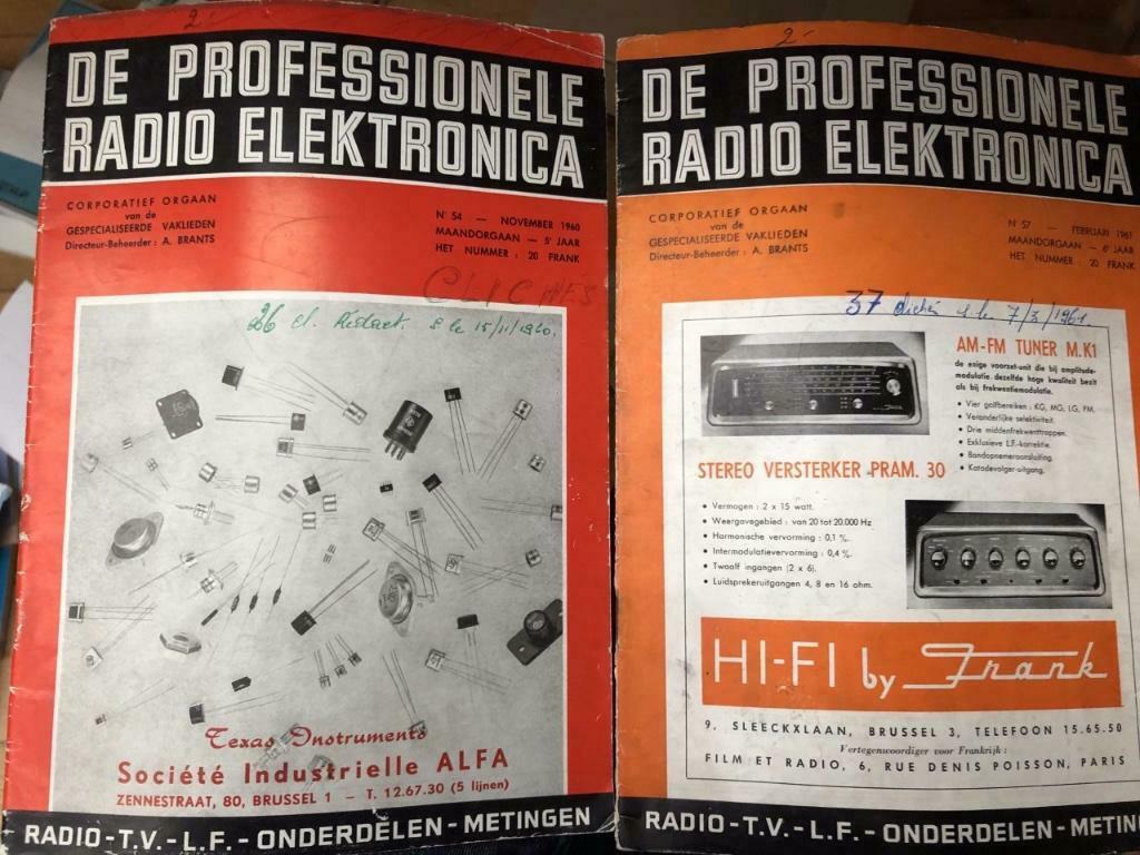 Van Professionele radio elektronica, 54 en 57, Boeken, Ophalen of Verzenden, Gelezen, Overige onderwerpen