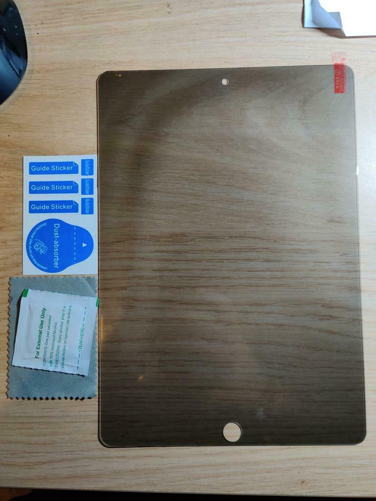 Vertrouwelijk gehard glas Ipad Air 2019 / Ipad Pro 2017, Ophalen of Verzenden, Nieuw, Frontje of Cover