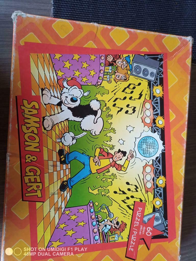 Puzzel Samson en Gert, Kinderen en Baby's, Speelgoed | Kinderpuzzels, Ophalen of Verzenden, Meer dan 50 stukjes, Gebruikt