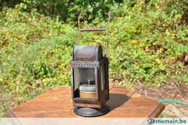 §lampe de chemin de fer ancienne, Antiquités & Art, Enlèvement