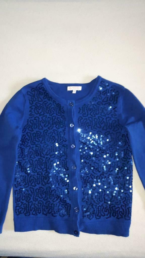 C&A gilet bleu Taille 140, Kinderen en Baby's, Kinderkleding | Overige, Ophalen, Zo goed als nieuw, C&A, Meisje