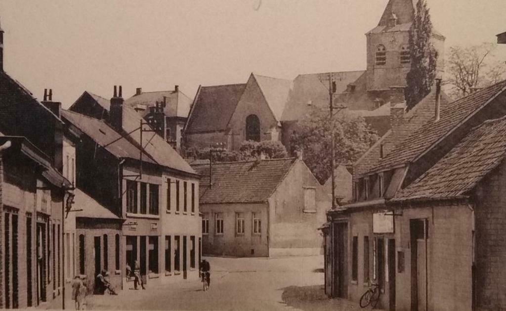 Postkaart Wolvertem Steenweg op Merchtem, Collections, Enlèvement ou Envoi, Non affranchie, Brabant Flamand