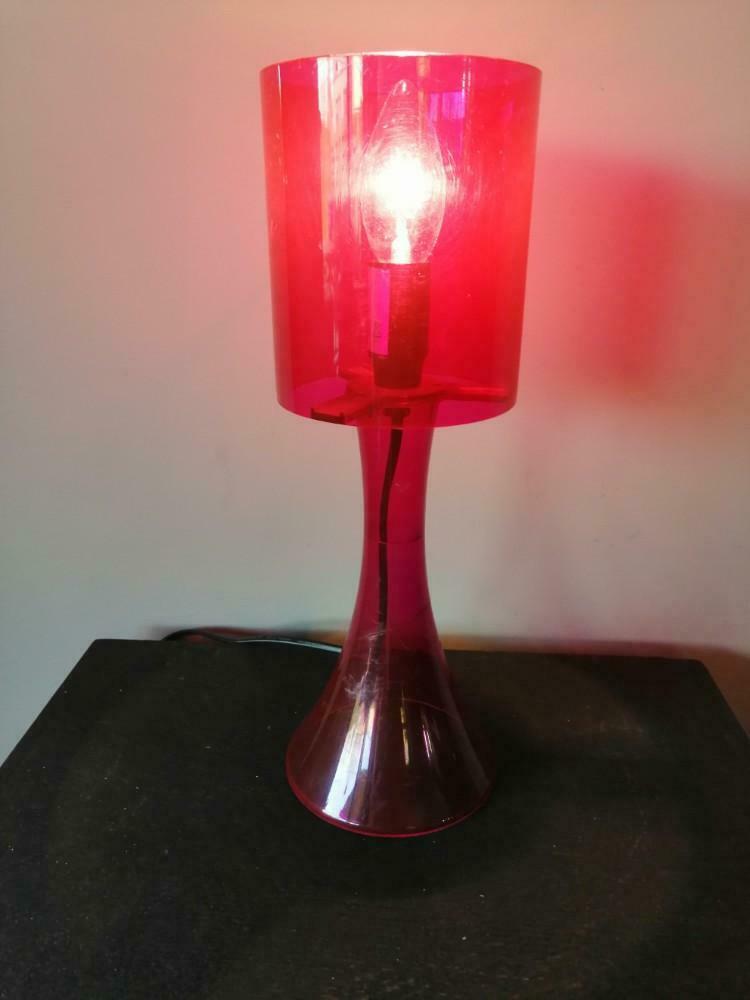 Pop-Art paarse lamp, 1980's stijl, Huis en Inrichting, Ophalen