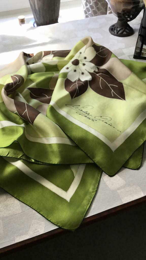 Zijden sjaal vintage 1965 Waldy Orain, Ophalen of Verzenden, Zo goed als nieuw, Sjaal