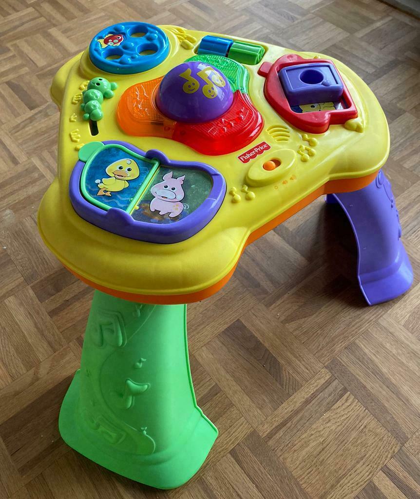 Fisher Price Interactieve speeltafel, Enlèvement ou Envoi, Comme neuf, Sonore