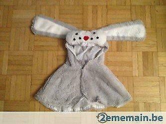 déguisement tête de lapin - 1 an -, Utilisé