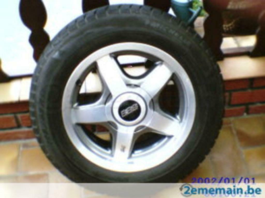 4 pneus hiver michelin 195/65 r 15 91 +4 jantes 5 trous, Autos : Pièces & Accessoires, 15 pouces, Pneus hiver, Véhicule de tourisme