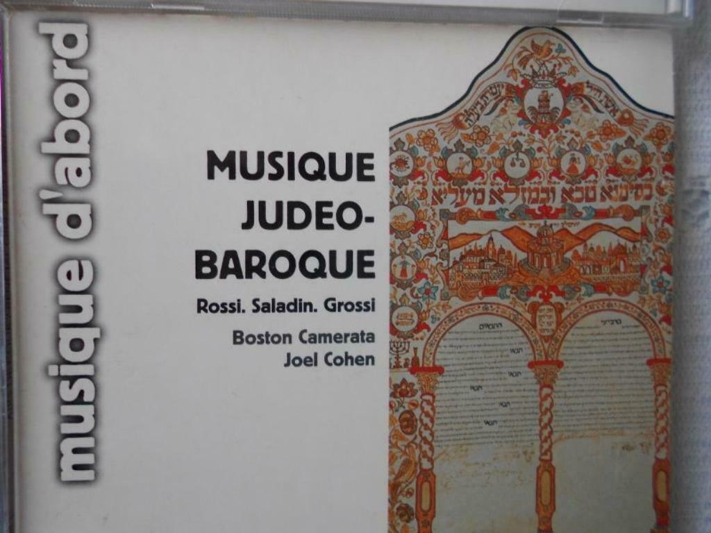 The Boston Camerata (Joel Cohen), Musique judéo-baroque, CD & DVD, Enlèvement ou Envoi, Baroque, Chant
