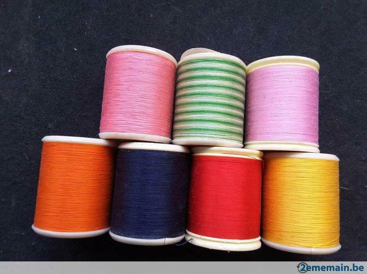 Fil DMC Brillanté d'Alsace 50 - 500 mètres coloris varié, Hobby & Loisirs créatifs, Enlèvement ou Envoi, Neuf