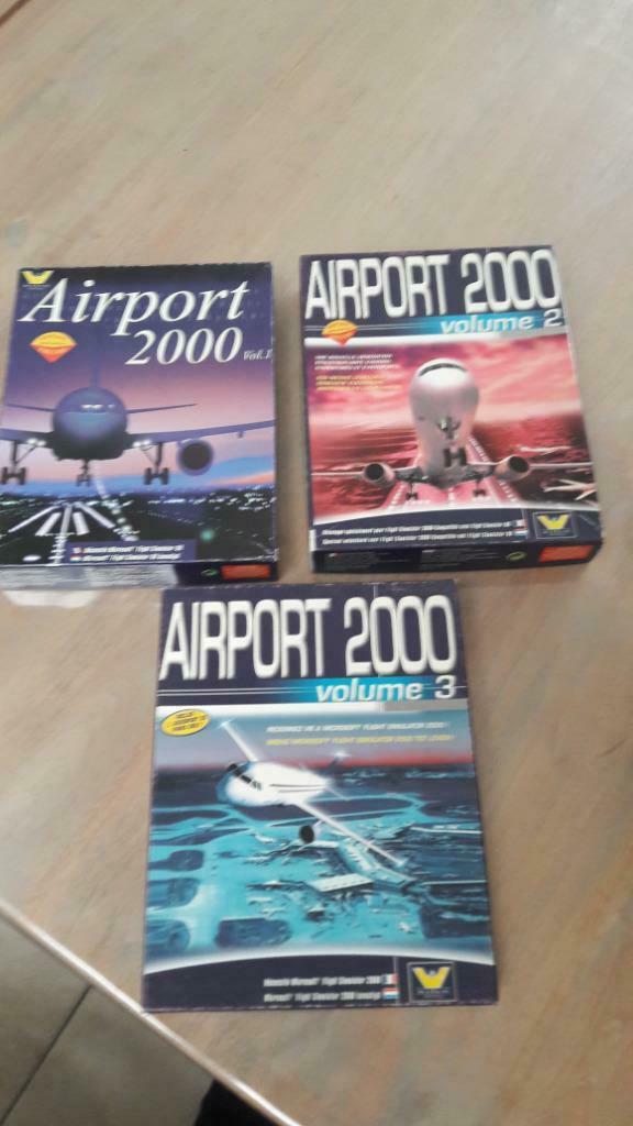 Airport 2000 Volumes 1 - 2 et 3, Enlèvement ou Envoi, Utilisé, Simulation