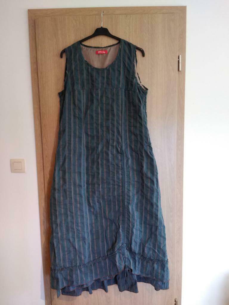 Robe turquoise Paprika taille 1 en bon état, Kleding | Dames, Jurken, Gedragen, Maat 42/44 (L), Blauw, Onder de knie, Ophalen of Verzenden