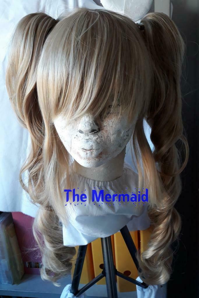blonde pruik met 2 (losse) staarten, Kleding | Dames, Ophalen of Verzenden, Nieuw