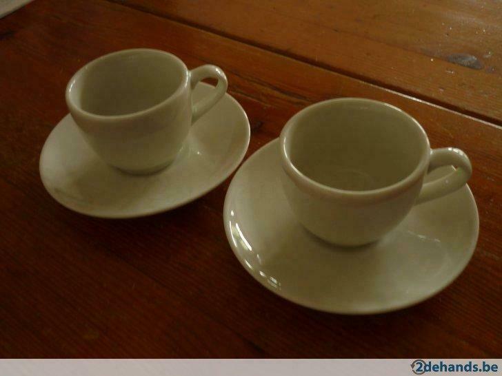 Espressokopjes Delonghi-Mosa Maastricht, Nieuw, Ophalen of Verzenden, Effen, Kop(pen) en/of Schotel(s)