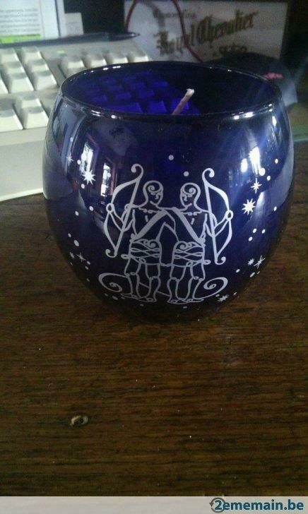 Verre bougeoir PartyLite Gémeaux, Enlèvement ou Envoi, Neuf