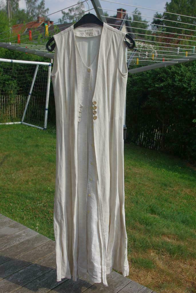 Robe Promod natural M, Vêtements | Femmes, Enlèvement ou Envoi, Porté, Taille 38/40 (M), Blanc