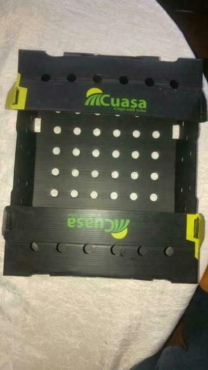 Casier Boîte de rangement cartoplast noir 338g 40x 33x15cm, Maison & Meubles, Enlèvement ou Envoi