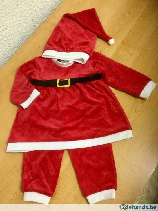 Heel mooi en heel zacht kerstkleedje met broekje, Gebruikt, Jurkje of Rokje