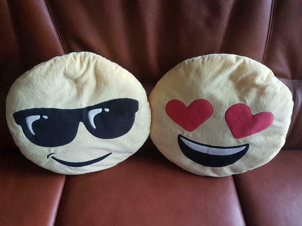 Coussins émoji, Ophalen of Verzenden, Zo goed als nieuw