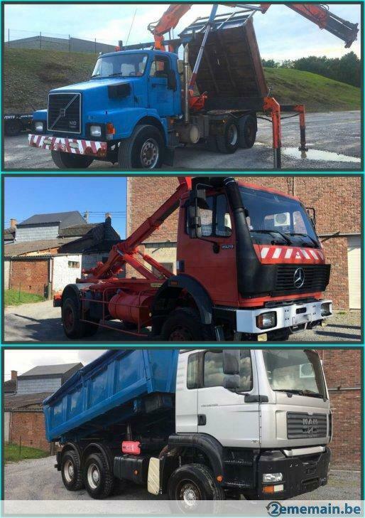 achete camion ,mercedes, man,volvo,renault,iveco,scania, Auto's, Vrachtwagens, Particulier