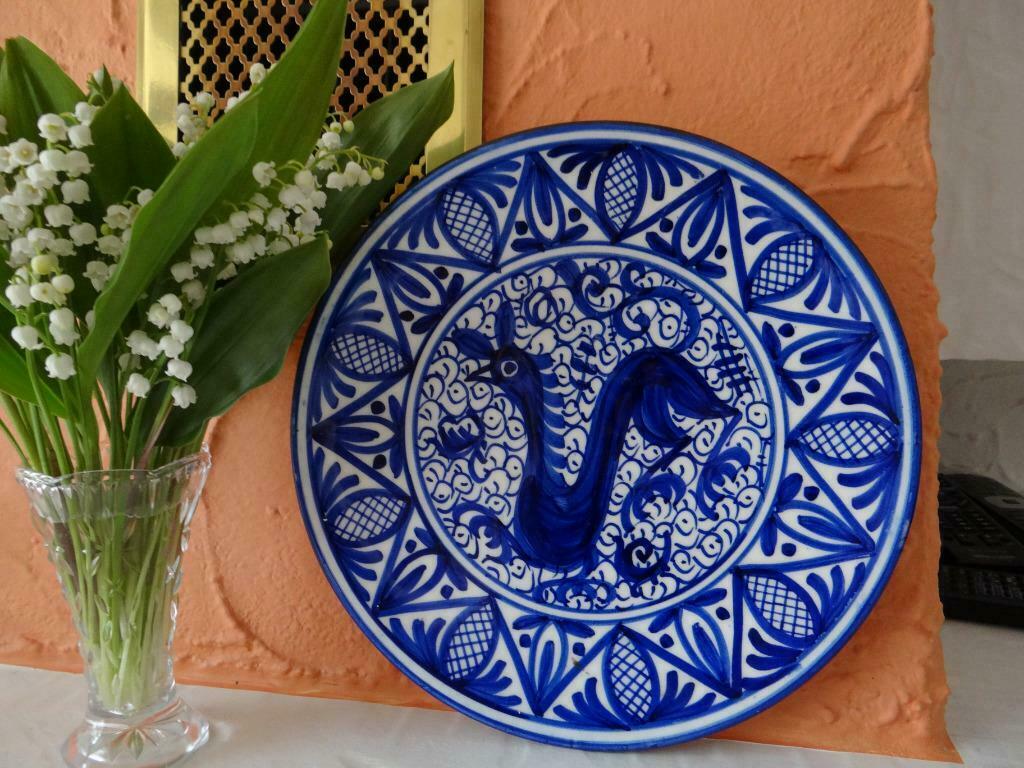 Plat en céramique (peut être suspendu), Enlèvement ou Envoi, Utilisé