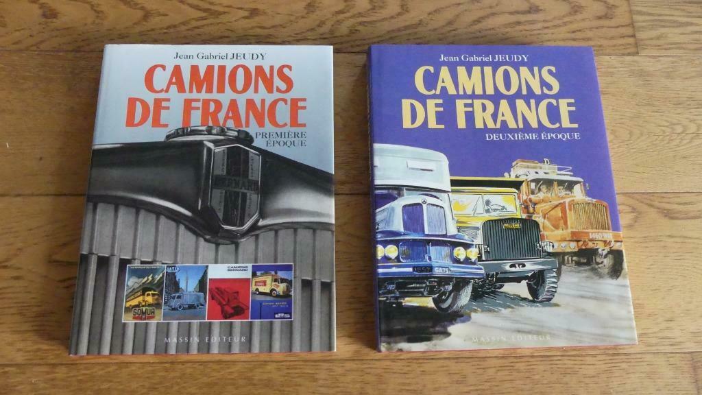 Livres Camions de France (2 volumes) JG Jeudy - Etat neuf, Livres, Neuf, Autres marques, Enlèvement ou Envoi, JG Jeudy