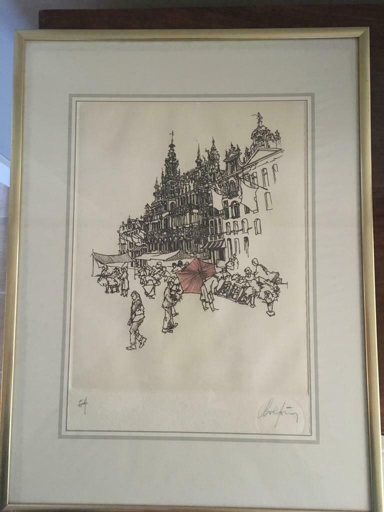Pentekening Antwerpen, Enlèvement