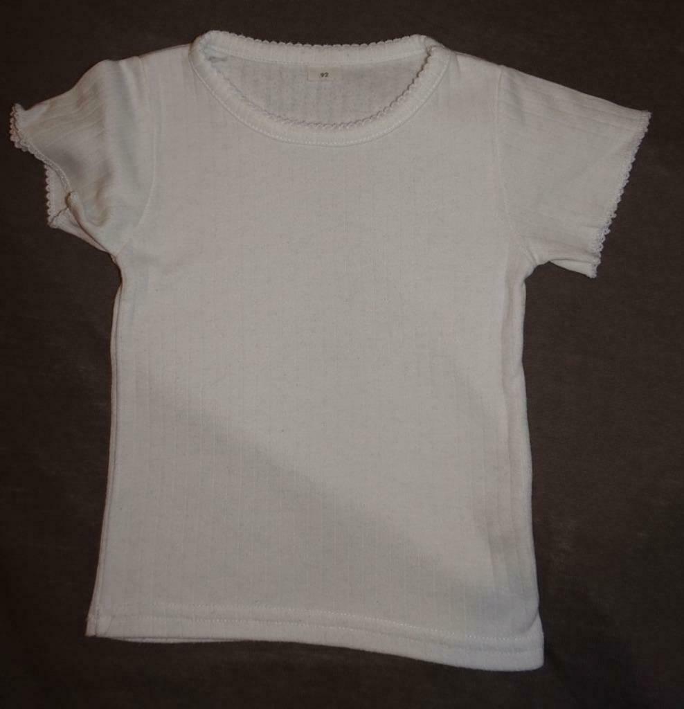 Warm wit setje thermisch ondergoed (meisjes) maat 92, Nacht- of Onderkleding, MET, Gebruikt, Meisje