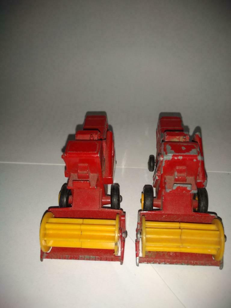 Matchbox Harvester + Véhicules de la ferme + Jeep, Enlèvement ou Envoi, Utilisé, Grue, Tracteur ou Agricole, Matchbox
