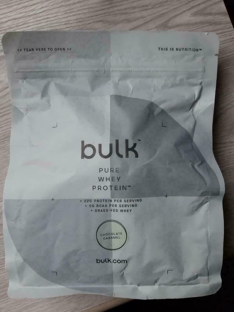 Bulk pure whey protein proteinepoeder, Ophalen of Verzenden, Zo goed als nieuw, Poeder of Drank