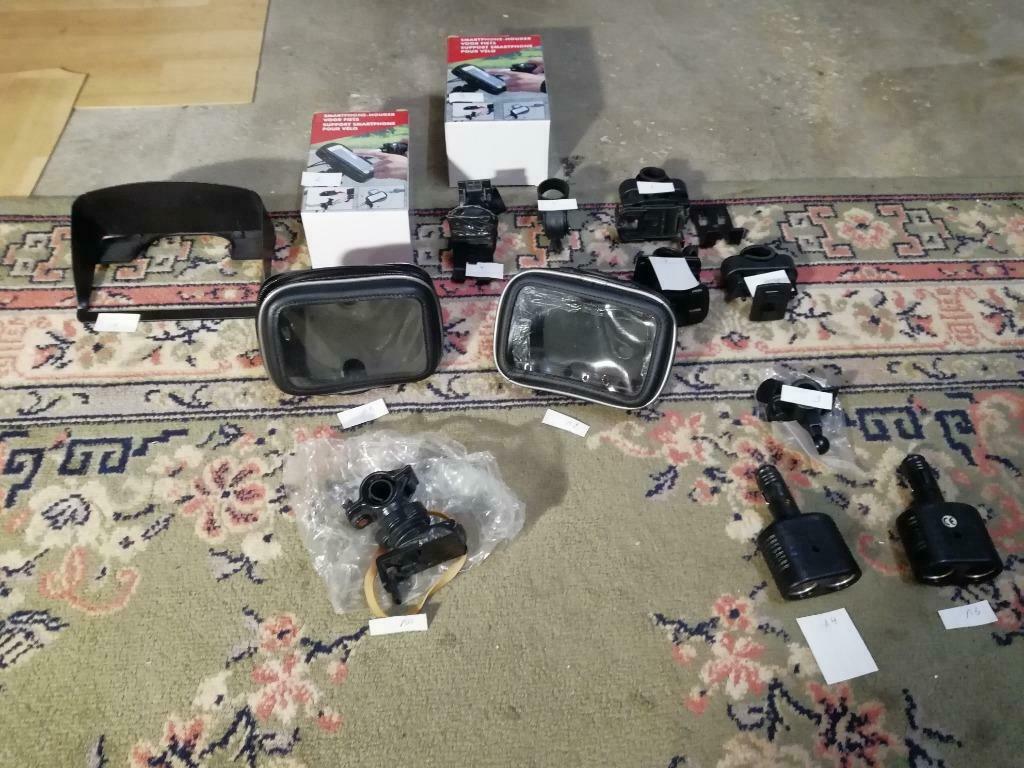 lot ou unité : accessoires gps - smartphone pour moto - vélo, Motoren, Accessoires | Navigatiesystemen, Ophalen of Verzenden