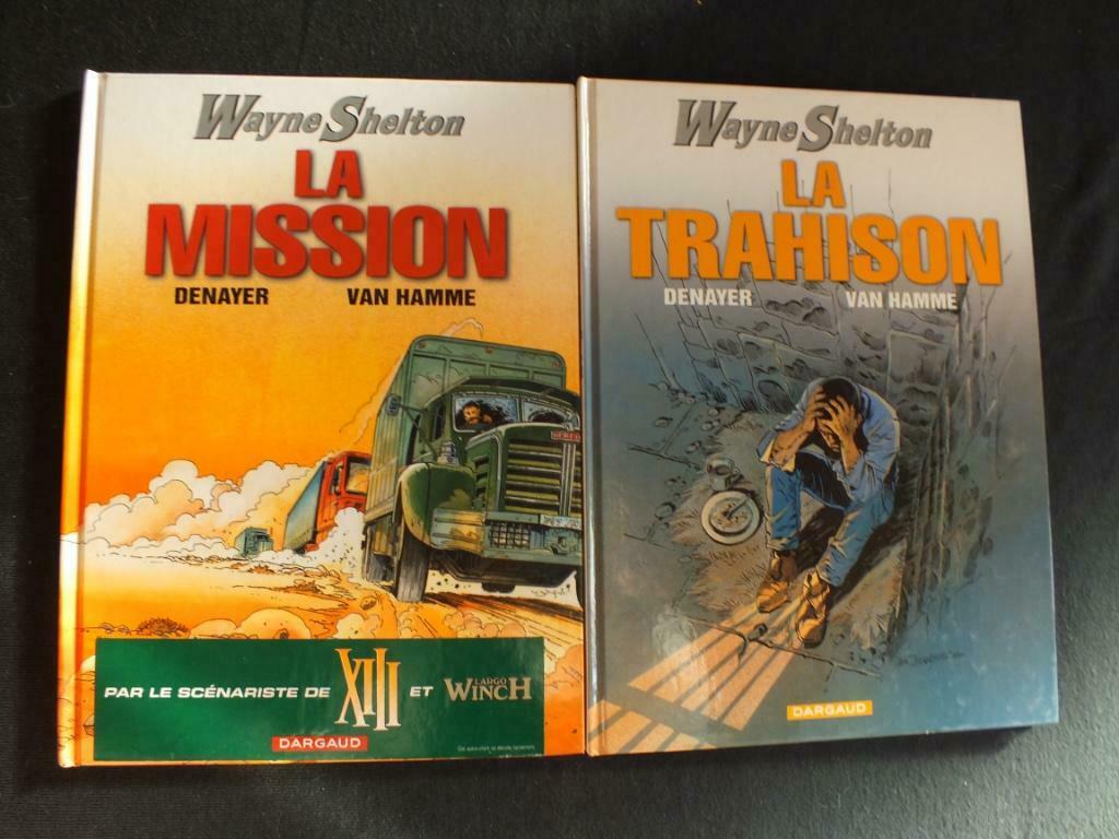 WAYNE SHELTON (4 ALBUMS E.O).      EDITIONS DARGAUD, Livres, BD, Neuf, Plusieurs BD, Enlèvement ou Envoi