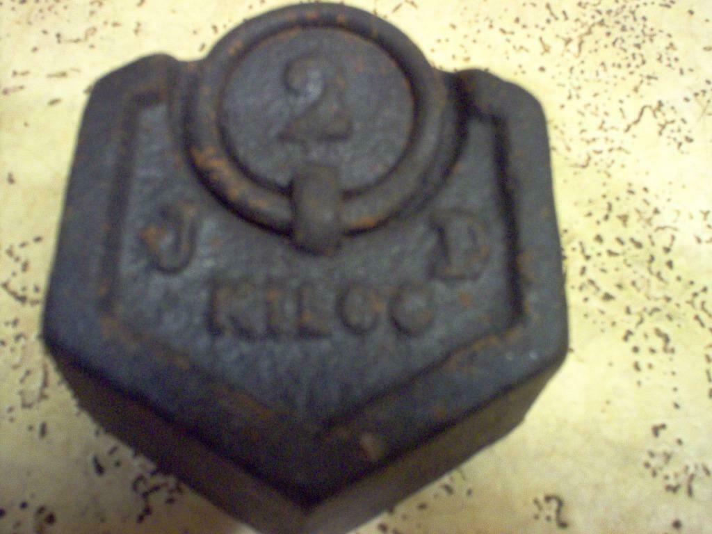 Gewicht oude weegschaal, Antiek en Kunst, Ophalen