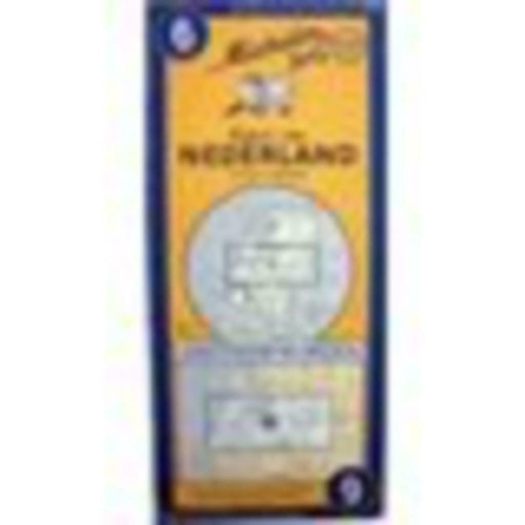 Kaart Van Nederland - Amsterdam-Nijmegen - Schaal 1:200.000, Enlèvement ou Envoi, Belgique, Utilisé, Carte géographique