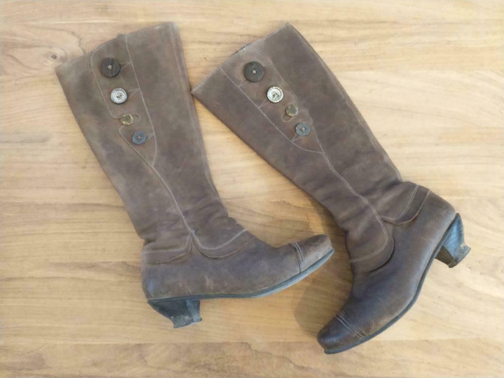 Hoge laarzen (met los voetbed) - Brako anatomics - maat 37, Hoge laarzen, Bruin, Ophalen of Verzenden, Gedragen