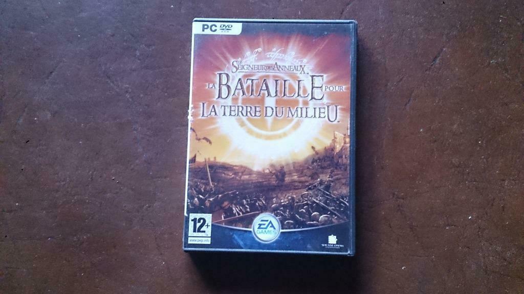 Le seigneur des anneaux - la bataille pour la terre du milie, Consoles de jeu & Jeux vidéo, Enlèvement ou Envoi, Utilisé