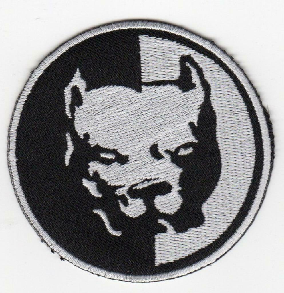 Patch Pitbull - 75 x 75 mm, Animaux & Accessoires, Enlèvement ou Envoi, Neuf
