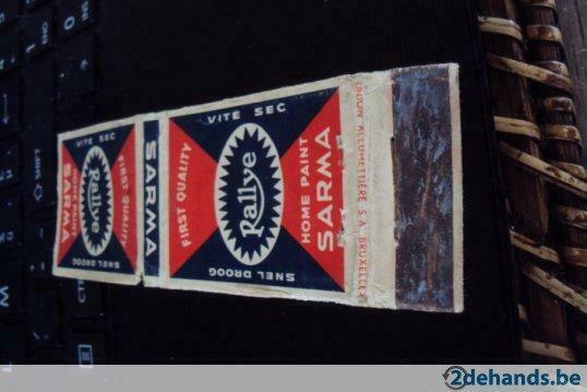 Sarma, Gebruikt, Luciferdoosjes of -merken