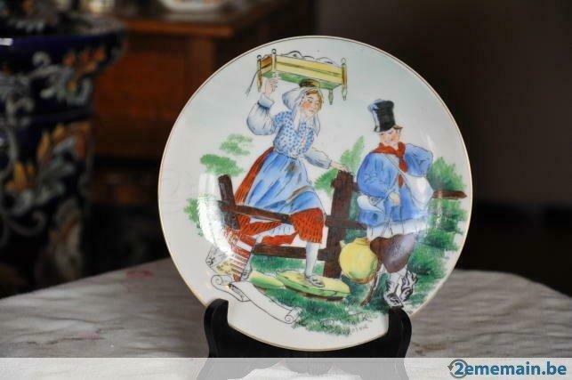 assiette decorative porteuse ray falk, Antiek en Kunst, Ophalen of Verzenden