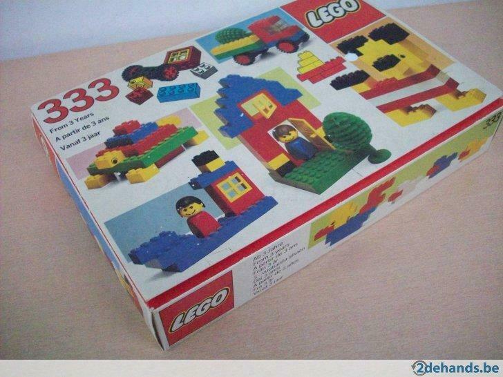 Lego 333 Basic set 1981, Enlèvement, Utilisé, Lego