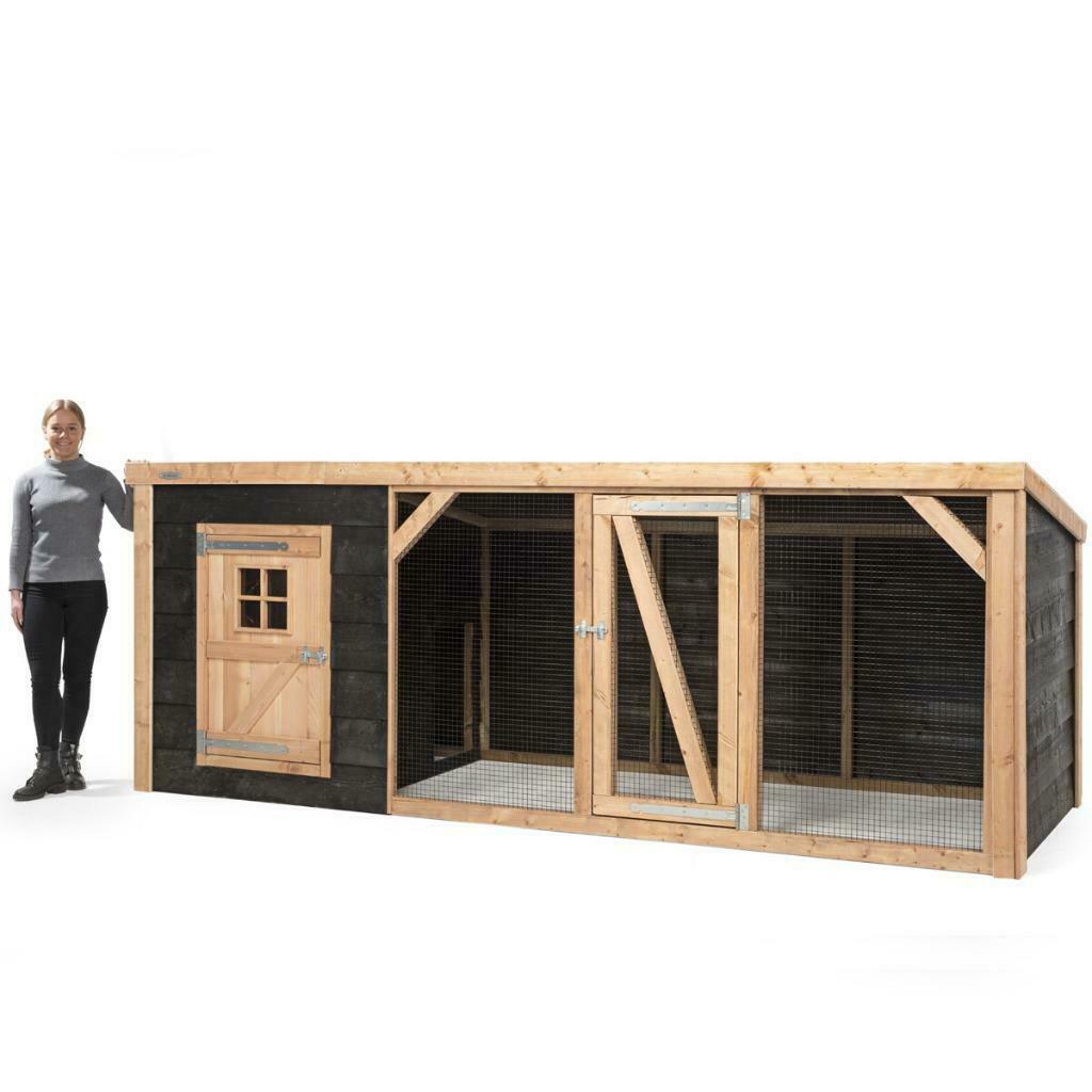 Kippenhok Milan, zeer ruim en SUPER sterk kippenhok, Ophalen of Verzenden, Nieuw, Kippenhok of Kippenren