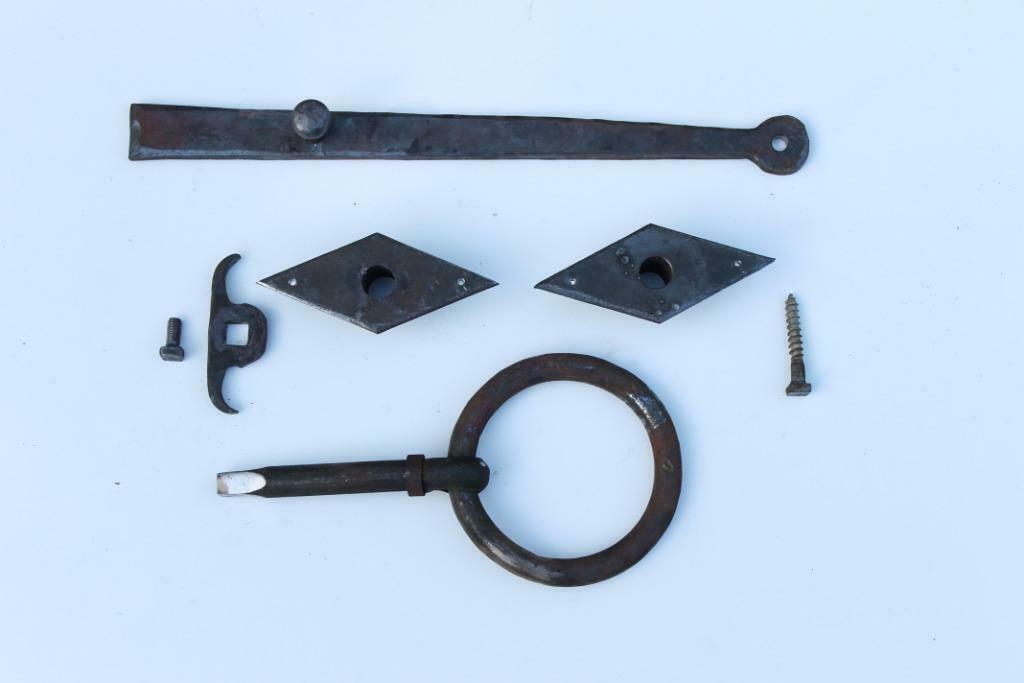 hang en sluitwerk, leeen, hengen, hengsels, scharnieren, Enlèvement, Neuf, Fer, Charnière