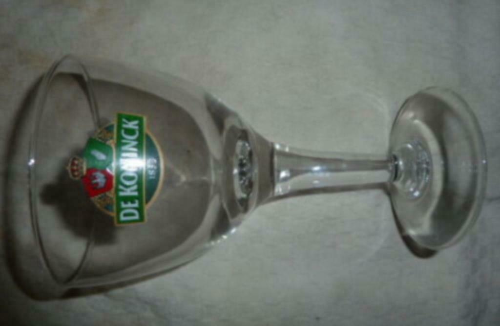 #D bier glas DE KONINCK ' bolleke ' 25 cl, Enlèvement ou Envoi, Utilisé, Verre à bière