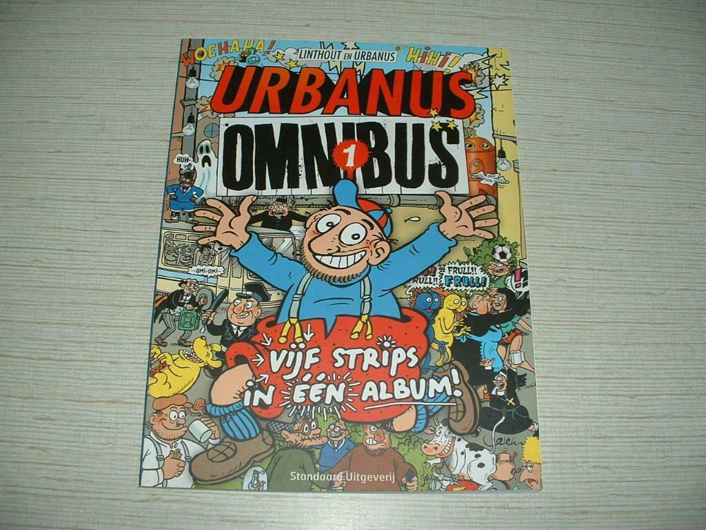 strip urbanus omnibus nr 1, Boeken, Willy linthout, Ophalen of Verzenden, Zo goed als nieuw, Meerdere stripboeken