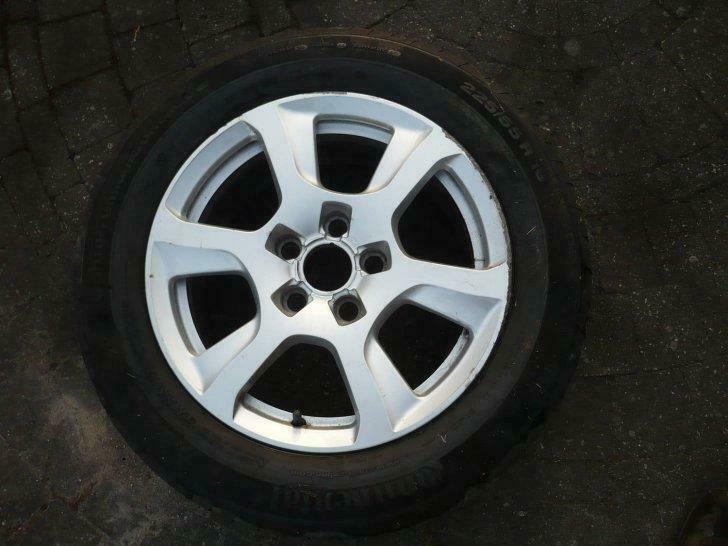 Reservewiel Audi A4 B8 5x112 16inch, Ophalen, Gebruikt, Velg(en), Zomerbanden