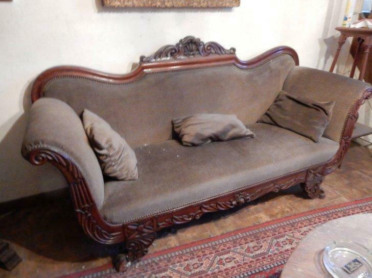 Antieke zetel, Ophalen, Louis IVX, 150 tot 200 cm, Driepersoons